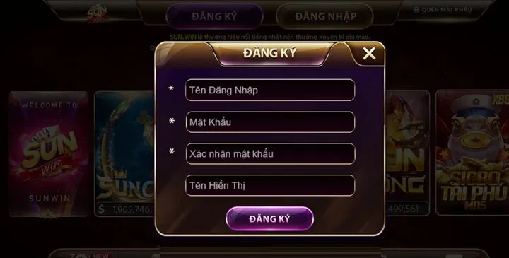 Đăng ký tài khoản Sunwin mất phí không?